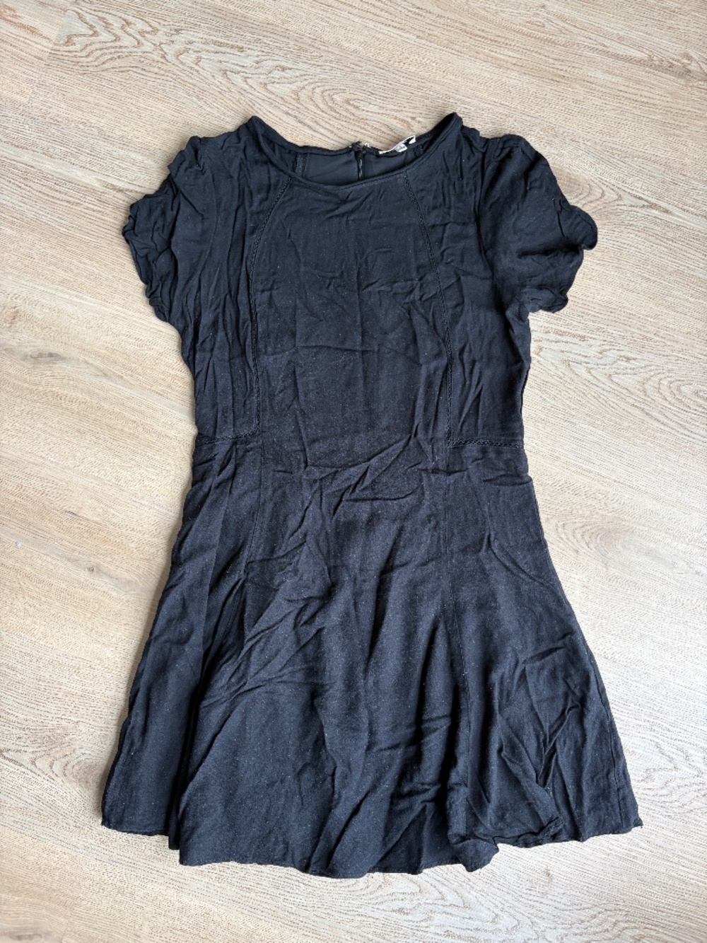 Sunday Best Fit and Flare Dress Black